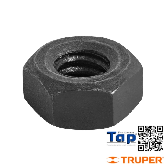 Imagen de TUERCAS HEXA PAVONADAS 006 1/4" GRADO 5 BOL 250