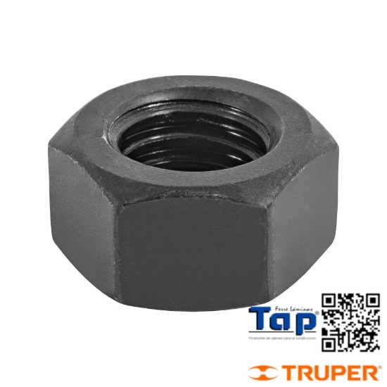 Imagen de TUERCAS HEXA PAVONADAS 011 7/16" GRADO 5 BOL 60