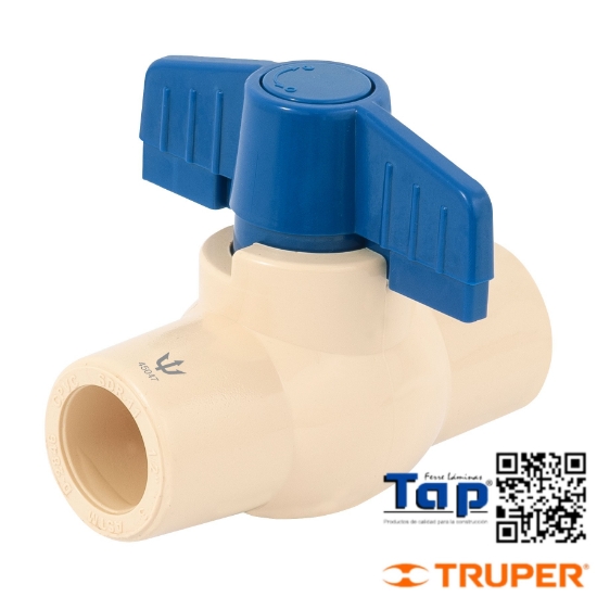 Imagen de VALVULA ESFERA CPVC 013 1/2" FOSET