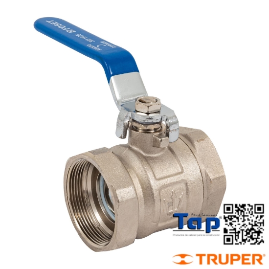 Imagen de VALVULA ESFERA LATON ROSCABLE 050 2" FOSET