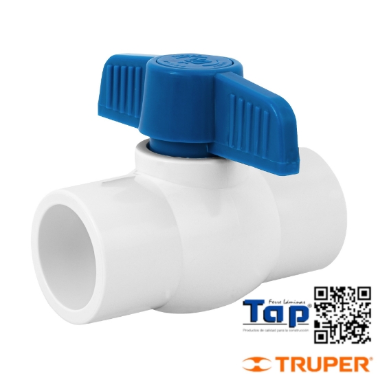 Imagen de VALVULA ESFERA PVC 025 1" P CEMENTAR FOSET