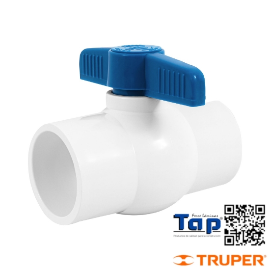 Imagen de VALVULA ESFERA PVC 050 2" P CEMENTAR FOSET