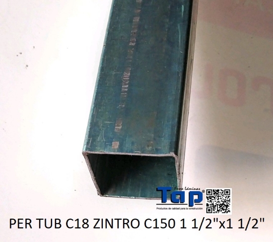 Imagen de PER TUB C18 ZINTRO C150 1 1/2"x1 1/2"