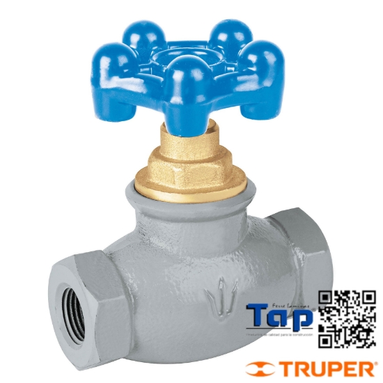 Imagen de VALVULA GLOBO HIERRO P GAS LP 013 1/2" FOSET