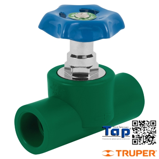 Imagen de VALVULA GLOBO PPR 019 3/4" FOSET