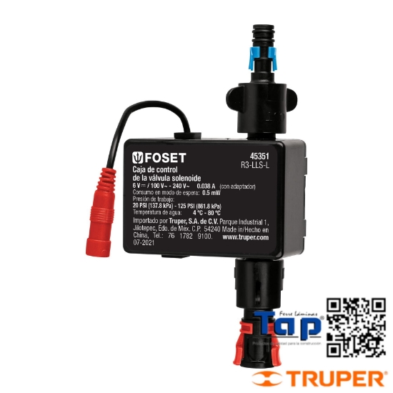 Imagen de VALVULA SOLENOIDE P LLAVE SENSOR LLS-L FOSET