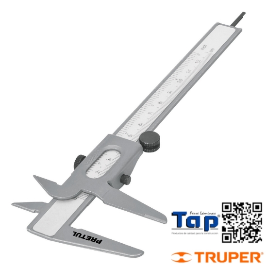 Imagen de VERNIER 125 5" PRETUL