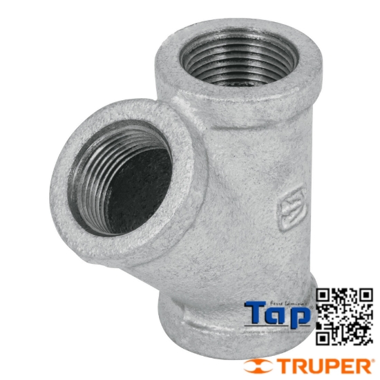 Imagen de YEE SENCILLA 019 3/4" ACERO GALVANIZADO FOSET