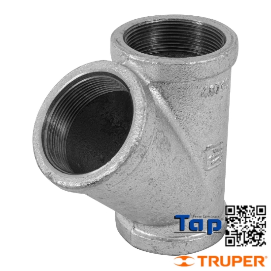 Imagen de YEE SENCILLA 050 2" ACERO GALVANIZADO FOSET