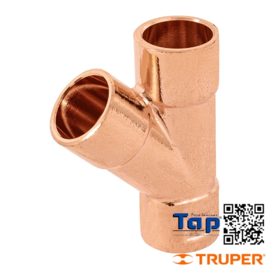 Imagen de YEE SENCILLA COBRE 013 1/2" FOSET