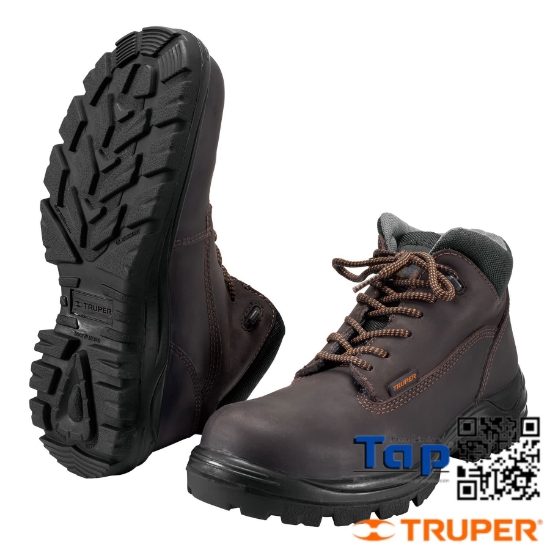 Imagen de ZAPATO DIELECTRICO CAFE #30 C CASQUILLO POLIAMIDA TRUPER