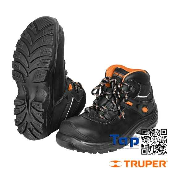 Imagen de ZAPATO DIELECTRICO NEGRO #27 ANTIFATIGA C CASQUILLO,TRUPER
