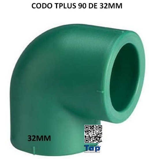 Imagen de CODO TPLUS 90 DE 32MM