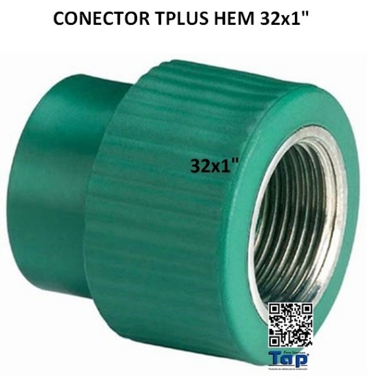 Imagen de CONECTOR TPLUS HEM 32x1"