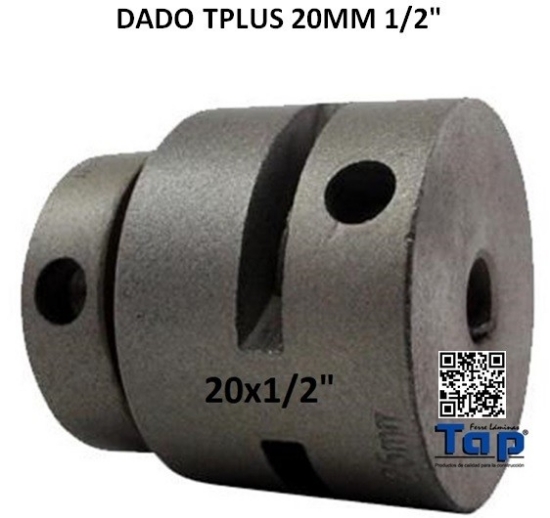 Imagen de DADO TPLUS 20MM 1/2"