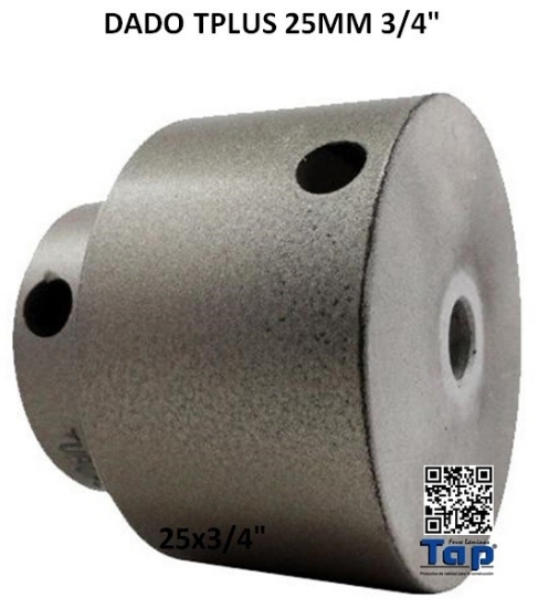 Imagen de DADO TPLUS 25MM 3/4"