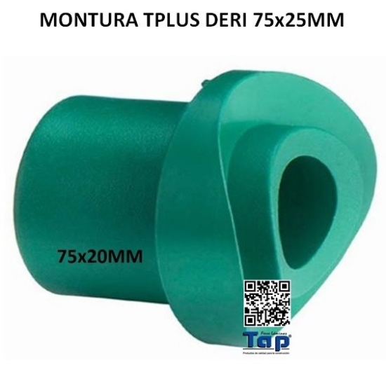 Imagen de MONTURA TPLUS DERI 75x20MM
