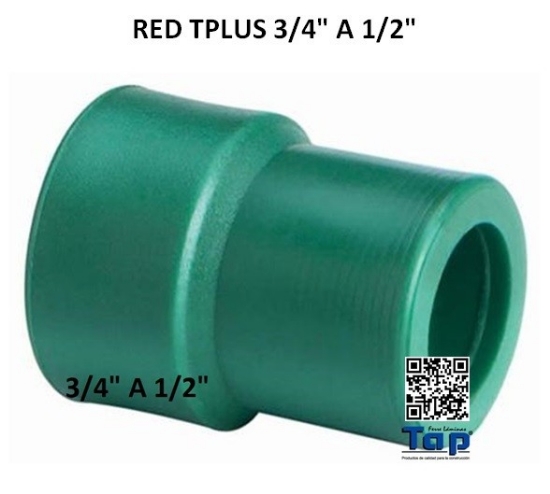 Imagen de RED TPLUS 3/4" A 1/2"