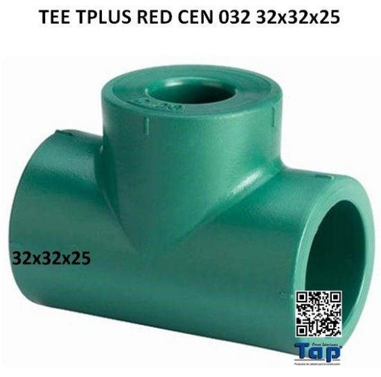 Imagen de TEE TPLUS RED CEN 032 32x32x25