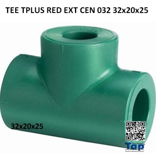 Imagen de TEE TPLUS RED EXT CEN 032 32x20x25