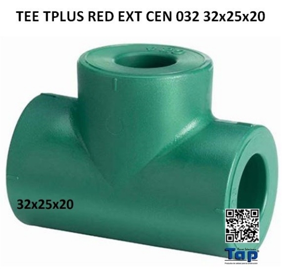 Imagen de TEE TPLUS RED EXT CEN 032 32x25x20