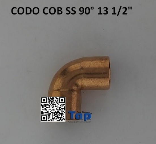 Imagen de CODO COB SS 90° 13 1/2"