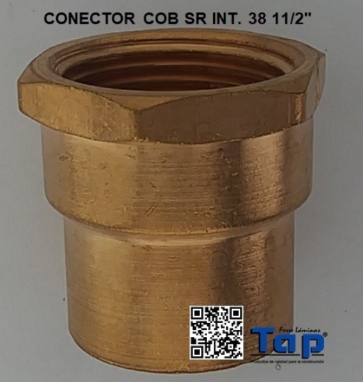 Imagen de CONECTOR COB SR INT. 38 11/2"