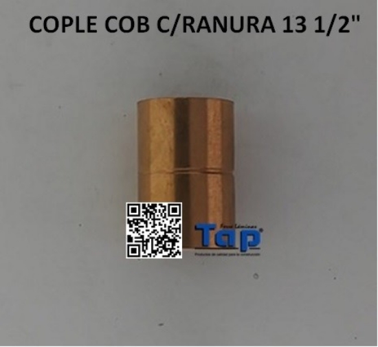 Imagen de COPLE COB C/RANURA 13 1/2"