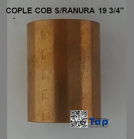 Imagen de COPLE COB S/RANURA 19 3/4"