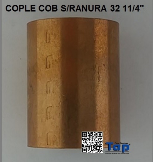 Imagen de COPLE COB S/RANURA 32 11/4"