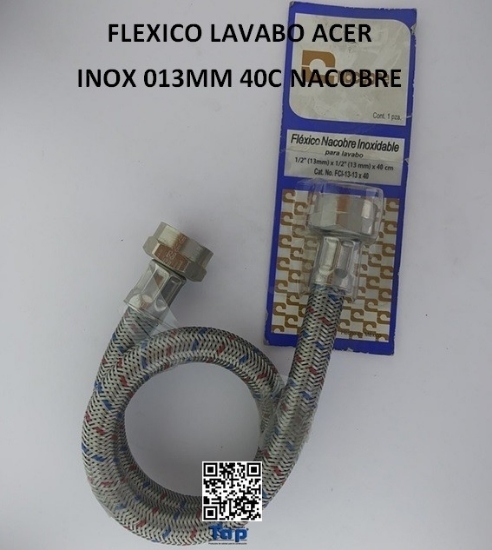 Imagen de FLEXICO LAVABO ACER INOX 013MM 40C NACOBRE