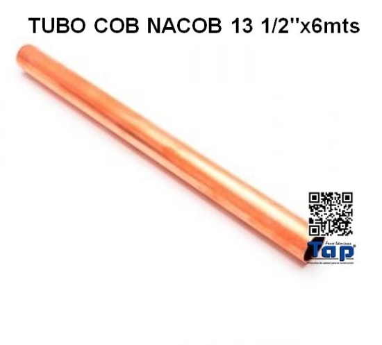 Imagen de TUBO COB NACOB 13 1/2"x6mts