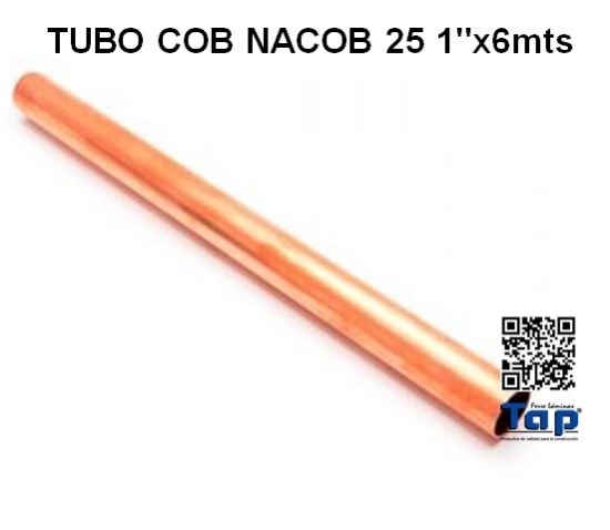 Imagen de TUBO COB NACOB 25 1"x6mts