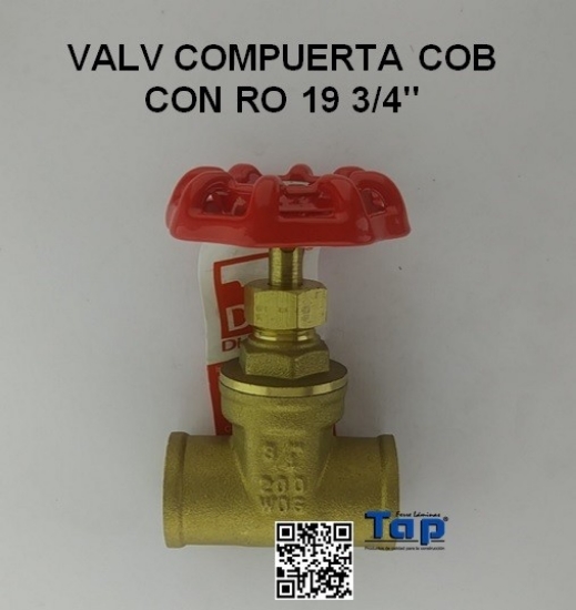 Imagen de VALV COMPUERTA COB CON RO 19 3/4"