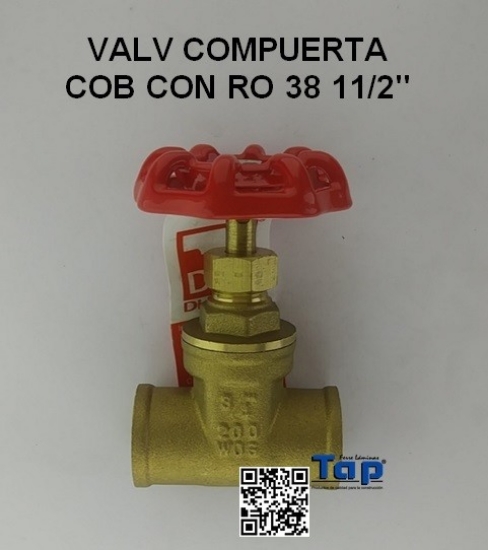 Imagen de VALV COMPUERTA COB CON RO 38 11/2"