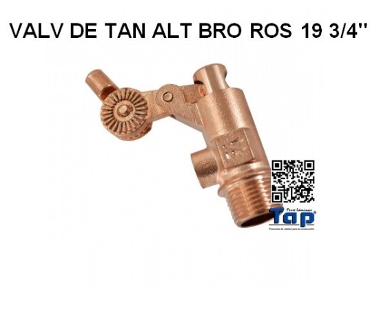 Imagen de VALV DE TAN ALT BRO ROS 19 3/4"