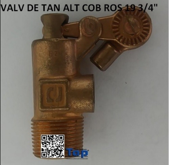 Imagen de VALV DE TAN ALT COB ROS 19 3/4"