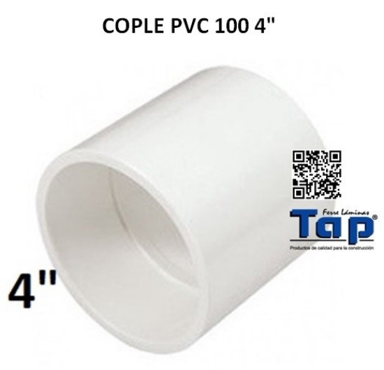 Imagen de COPLE PVC 100 4"