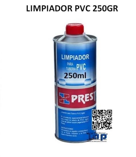 Imagen de LIMPIADOR PVC 250GR