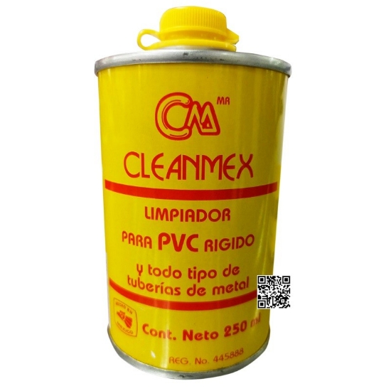 Imagen de LIMPIADOR PVC CLEANMEX 250 ML