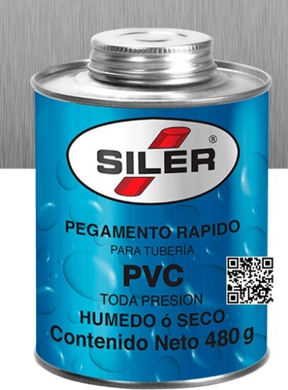 Imagen de PEGAMENTO PVC AZUL 090ML BOTE COND HUM Y SEC