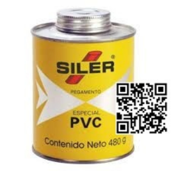 Imagen de PEGAMENTO P/PVC SILER 480 gr