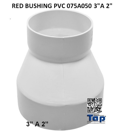 Imagen de RED BUSHING PVC 075 A 050 3"A 2"