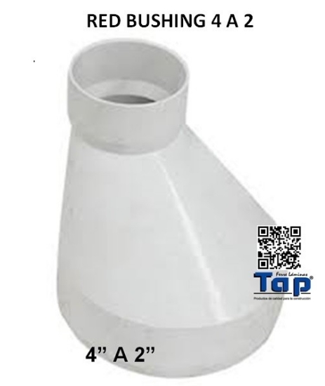 Imagen de RED BUSHING 4" A 2"