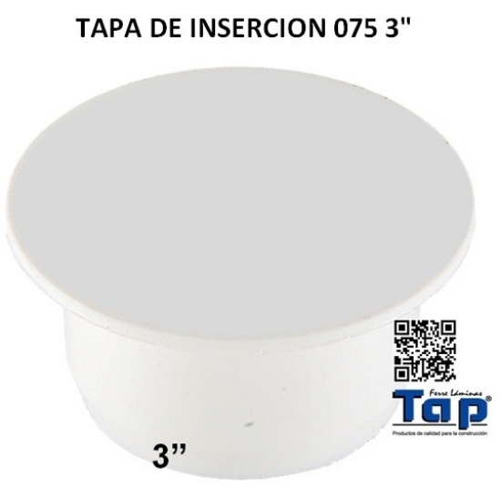 Imagen de TAPA DE INSERCION 075 3"