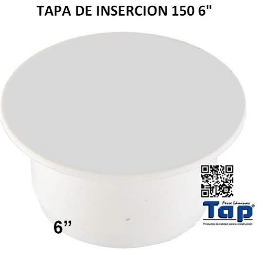 Imagen de TAPA DE INSERCION 150 6"