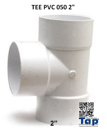 Imagen de TEE PVC 050 2"