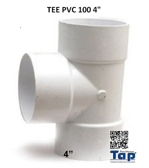 Imagen de TEE PVC 100 4"