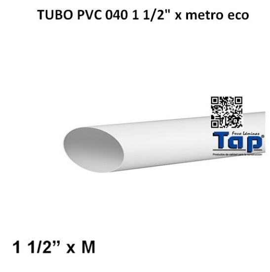Imagen de TUBO PVC 040 1 1/2" x metro eco