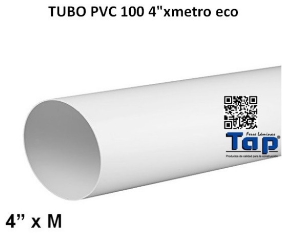 Imagen de TUBO PVC 100 4"xmetro eco
